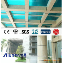 Alunewall light weight Marble Finish Aluminum Composite Panel/stone Look wall paneling best sell Exterior Building Materials